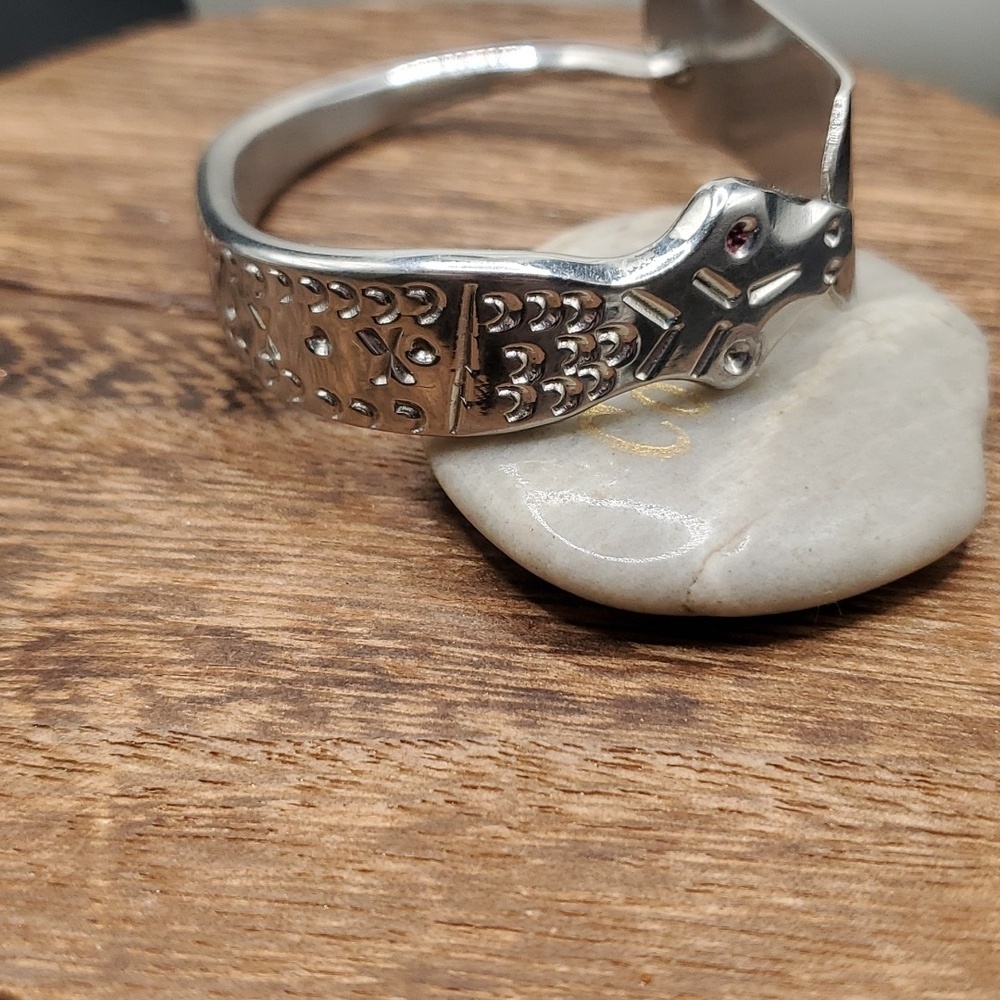 Serpent braceletā sterling B3112 - Picture 2 of 2